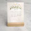 2025 Desk Calendar, Dried Field Flowers