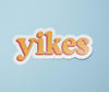 Yikes Sticker