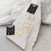 Solar Rays/Gold Vermeil Earrings