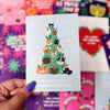 Charity Christmas Card 'We Wish You A Meowy Christmas'