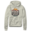 Sun over Mountain Stamp Premium Hoodie