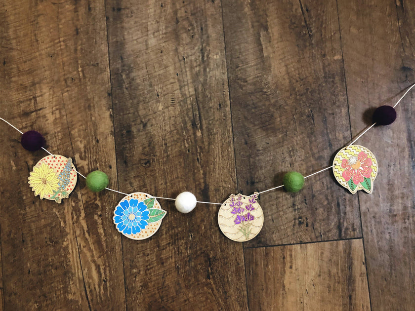 DIY Craft Kit - Flower Garland