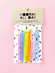 100% Beeswax Hand-Dipped Birthday Candles