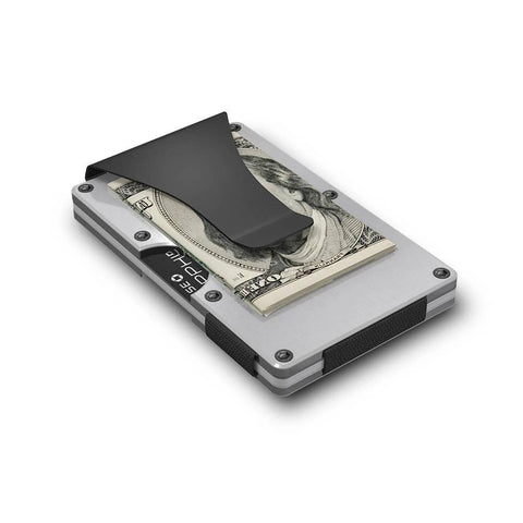 Grid Wallet // Silver Aluminum - image 3