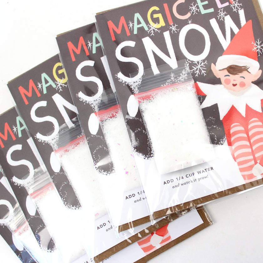 Snow Card - Magic Elf Instant Snow Holiday Card