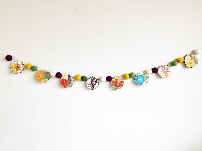 DIY Craft Kit - Flower Garland