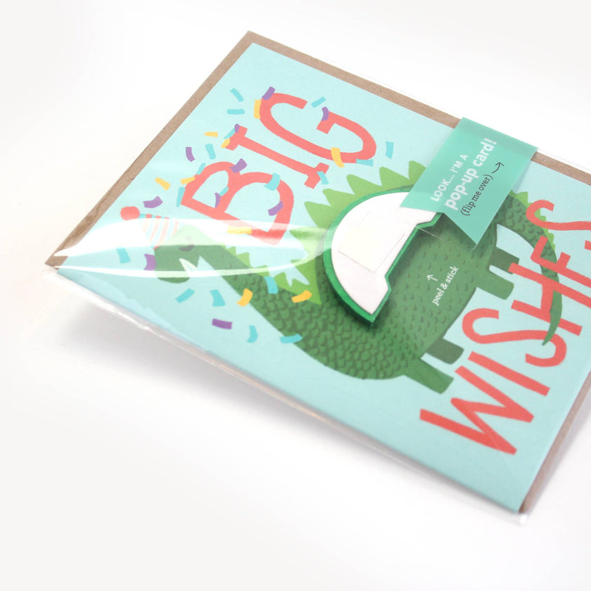 Pop-up Dinosaur Kids Birthday Card