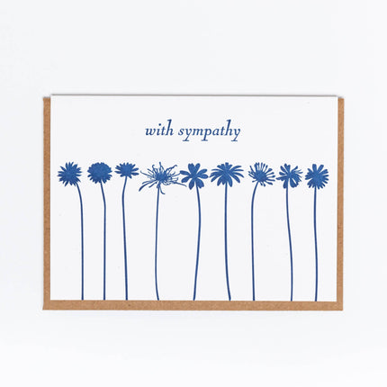 With Sympathy Greeting Card