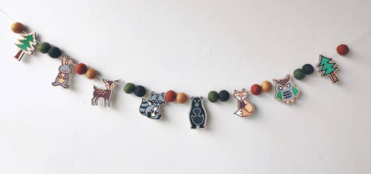 DIY Craft Kit - Woodland Garland