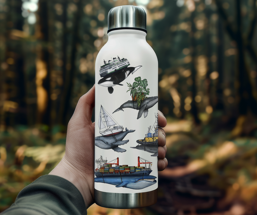 Plant Humpback Sticker