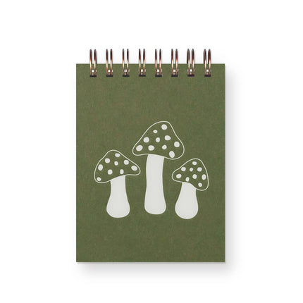Mushroom Mini Jotter Notebook