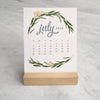 2025 Desk Calendar, Wildflower