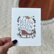 Sleigh Queen, Sleigh Holiday Card