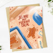 All was not fucking calm Gingerbread Holiday Card
