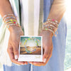 Inspiration/Red Aventurine/Gold Bracelet