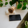 Waterfall Silicone Soap Dish - Black