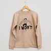 The Hell I Won't Unisex Pullover - Sand