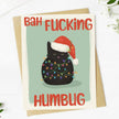 Bah fucking humbug Holiday Card