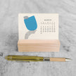 2025 Mini Desk Calendar, Abstract