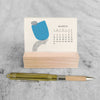 2025 Mini Desk Calendar, Abstract