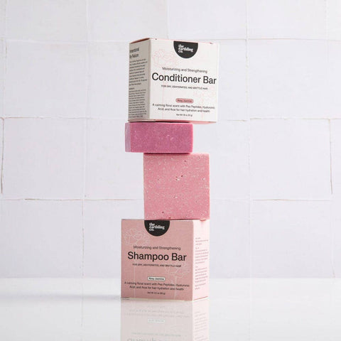 Moisture + Strength Shampoo Bar, Rosy Jasmine