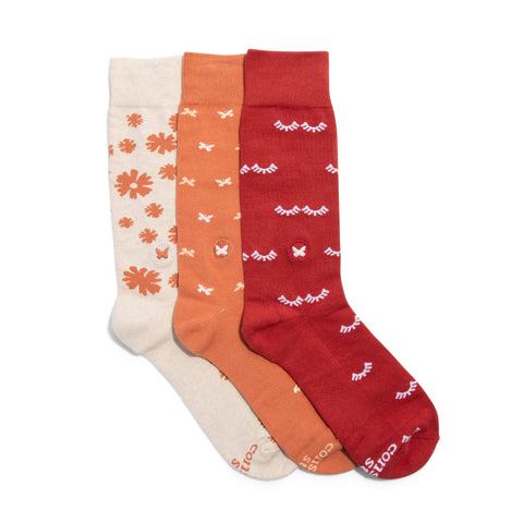 Stop Violence Against Women Socks Gift Box