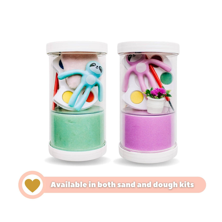 Children's Sloth Sensory Play Dough Kit