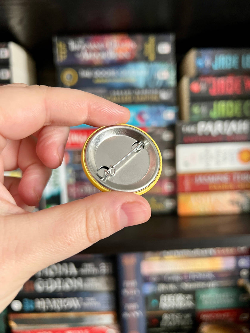 Read Books Burn Fascists Button