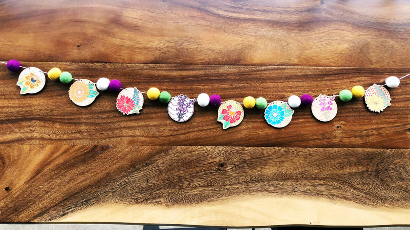 DIY Craft Kit - Flower Garland