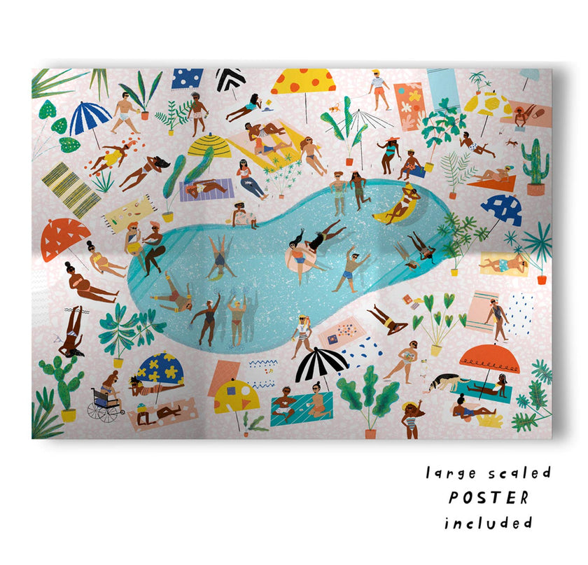 Jigsaw Puzzle - POOL PARTY