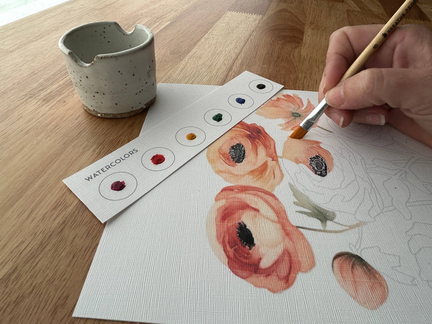 All-In-One Watercolor Kit - Mushroom Forest