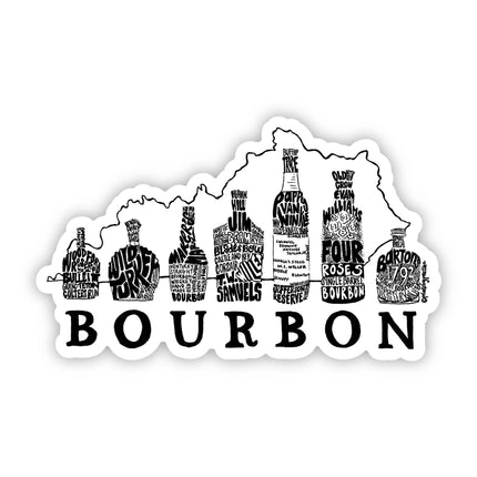 Bourbon Vinyl Sticker