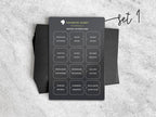 Black Recipe Dividers With Tabs