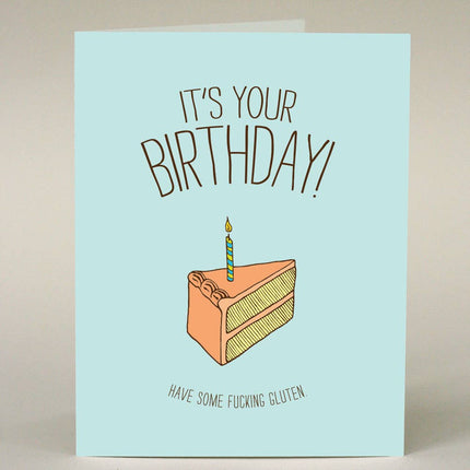 Have Some F*cking Gluten Card