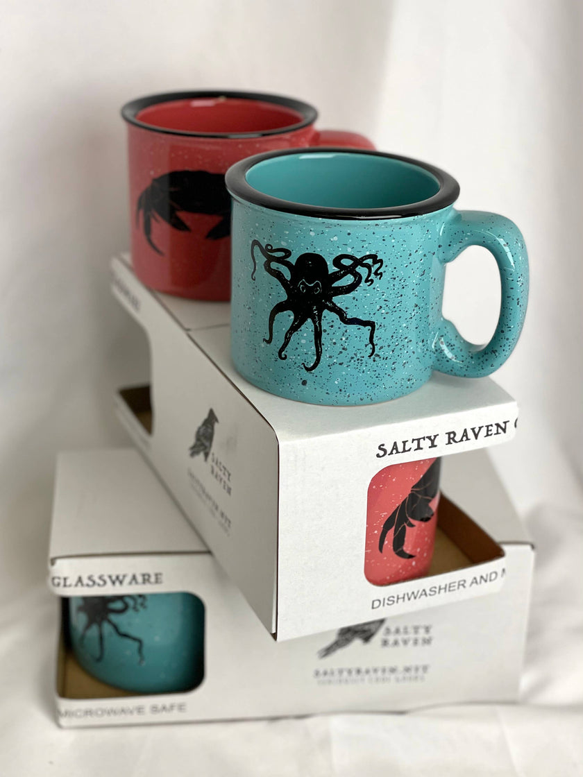 Kraken Octopus Campfire Mug