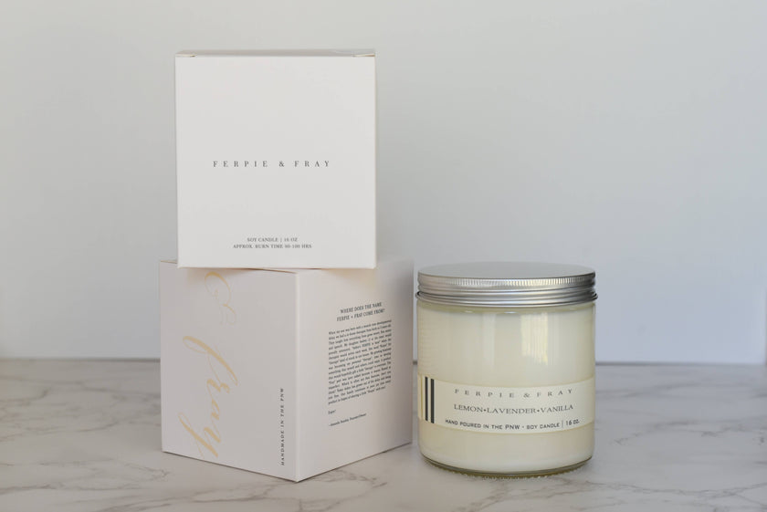 Lemon Lavender Vanilla Candle