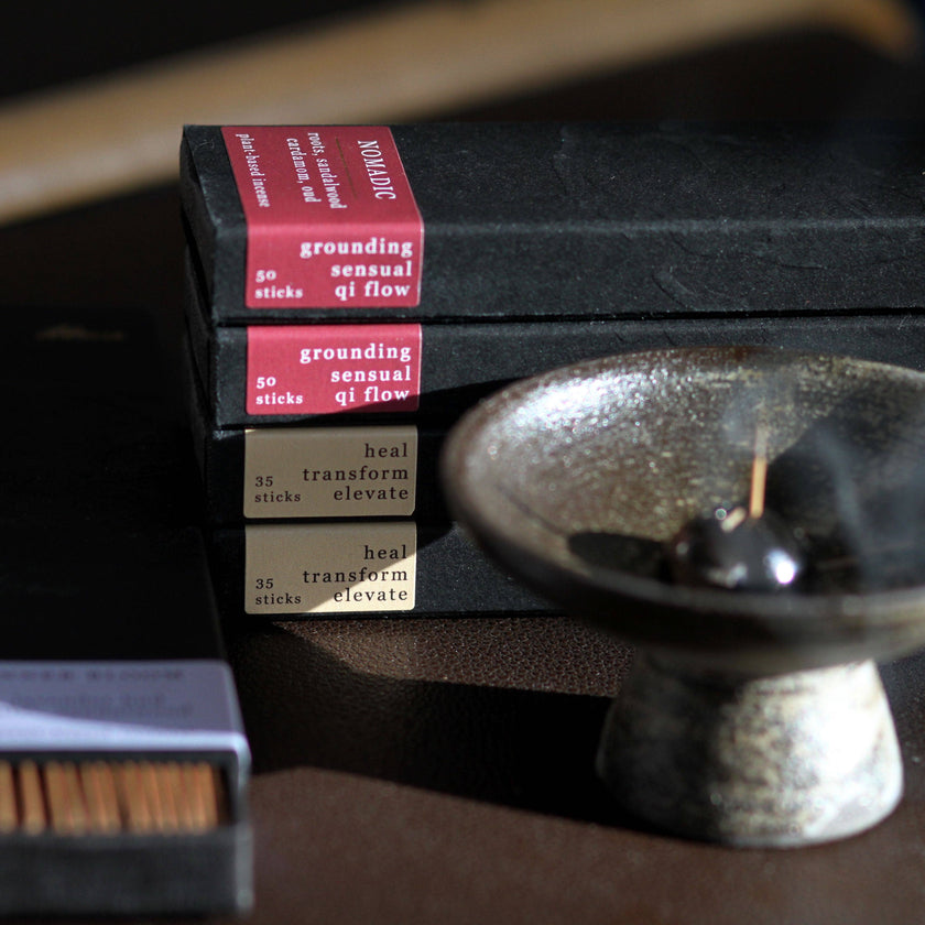 NOMADIC (ROOTS, SANDALWOOD, CARDAMOM, OUD) Natural Incense Sticks