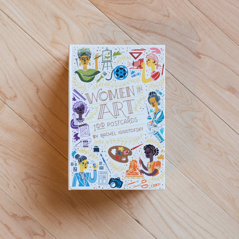 Women in Art Postcards