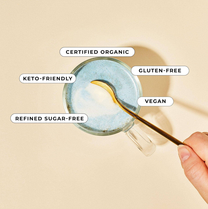 Blue Lavender Superfood Latte Powder