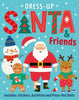 Santa & Friends: Dress-Up Sticker Book by