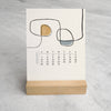 2024 Desk Calendar, La Ligne