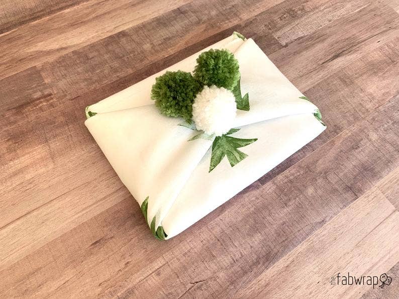 Fabric Gift Wrap - Christmas Tree