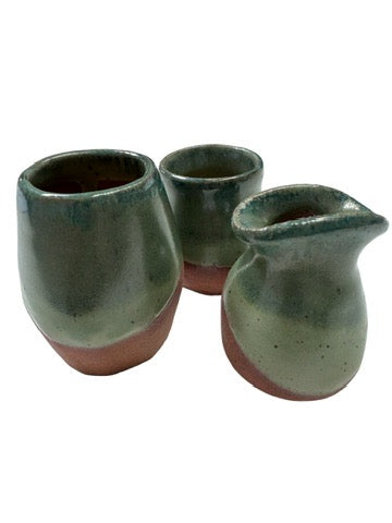 Set of 3 Handmade Mini Vases