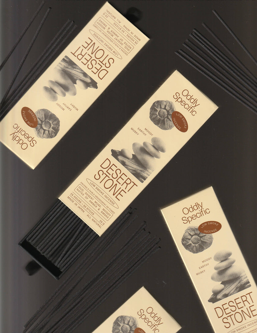 Low Smoke Incense Desert Stone