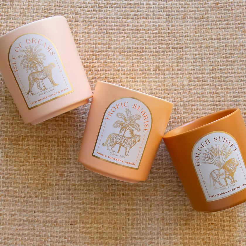 Tropic Sunrise Candle | Pomelo, Coconut, & Orange