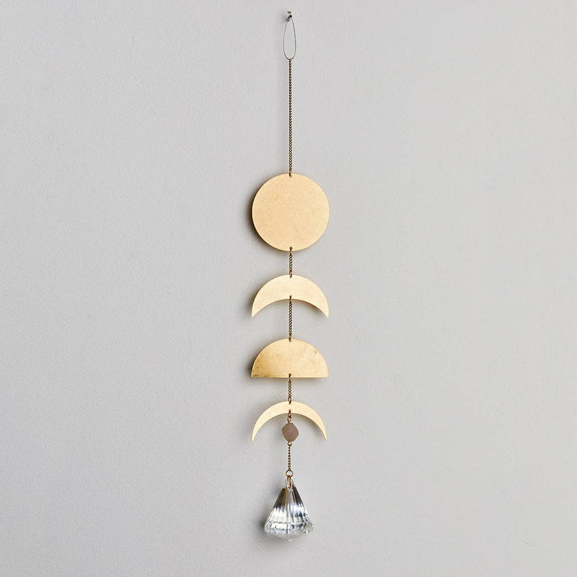 Moon Phase/Moonstone Suncatcher