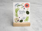 2025 Desk Calendar, Wildflower