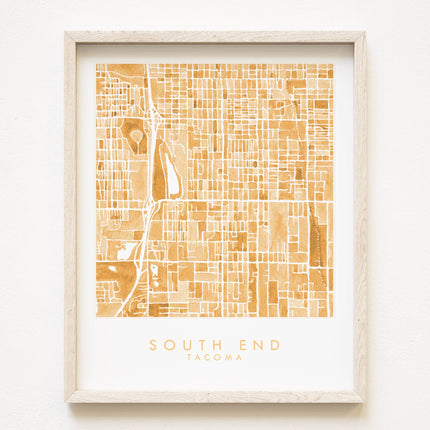 SOUTH END Tacoma ART PRINT
