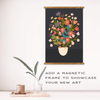 Flower Bouquet Meditative Art Paint by Number Kit