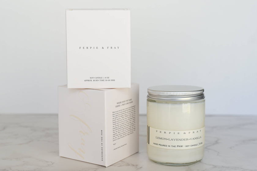 Lemon Lavender Vanilla Candle